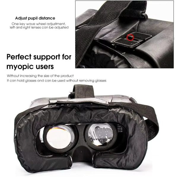 3D VR Headset with Remote