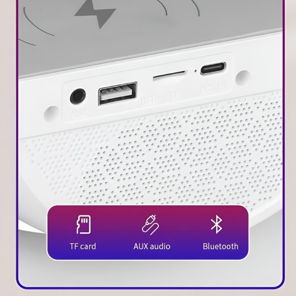G-Glow 4-in-1 RGB Lamp with Wireless Charger & Speaker