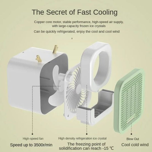 Portable Desktop Air Conditioning Fan