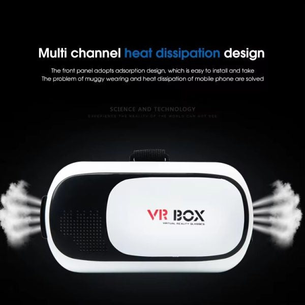 3D VR Headset with Remote